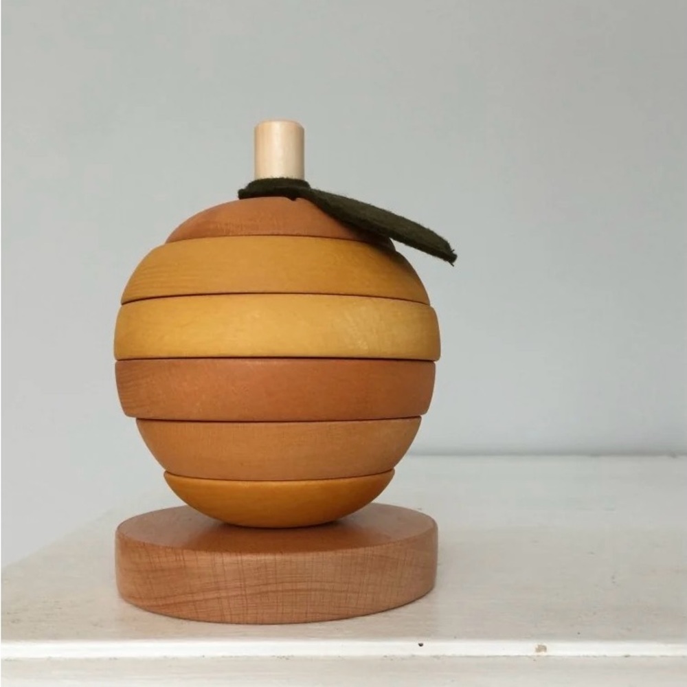 KONGES SLOJD STACKING FRUIT-Orange